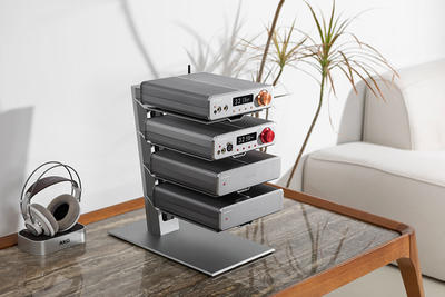 Burson Audio Mothership 02 HiFi-Rack mit 4 Ebenen