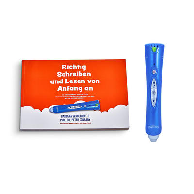 Franklin DRP-5100 stylo audio AnyBook + livre Richtig Schreiben und Lesen lernen von Anfang an