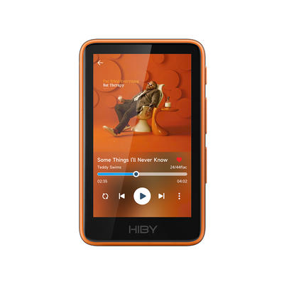 Hiby R1 orange Lecteur de musique Hi-Res