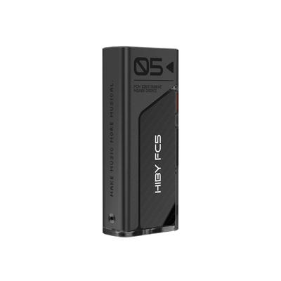 Hiby FC5 Schwarz Portabler DAC/Kopfhörerverstärker mit Display
