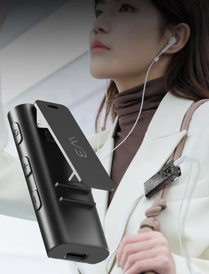 Hiby W3 II Schwarz Bluetooth-DAC/Kopfhörerverstärker
