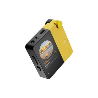 Hiby W4 Gelb Bluetooth/USB-DAC und Kopfhörerverstärker
