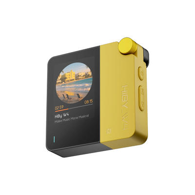 Hiby W4 Gelb Bluetooth/USB-DAC und Kopfhörerverstärker