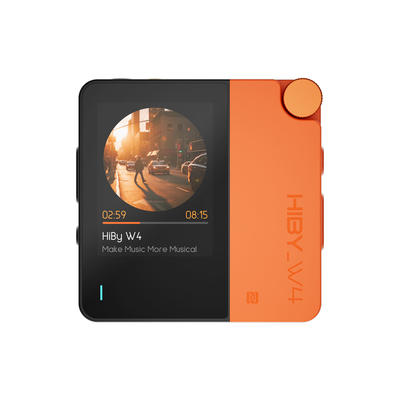 Hiby W4 Orange Bluetooth/USB-DAC und Kopfhörerverstärker
