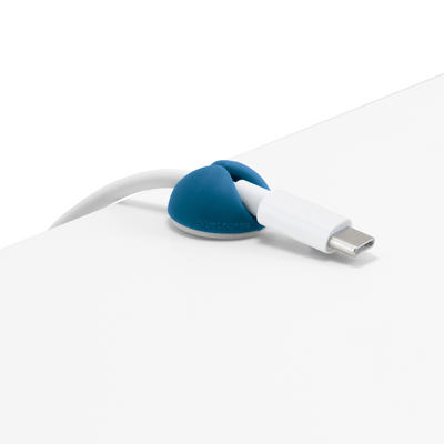 Bluelounge CableDrop Mini Blau-Töne (9 Stück)