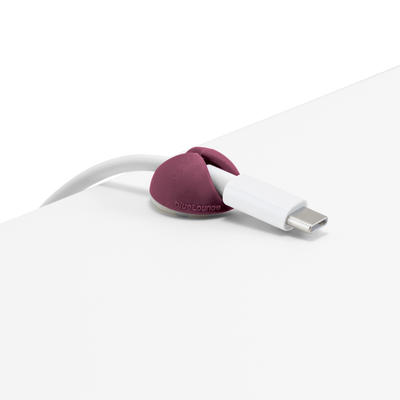 Bluelounge CableDrop Mini rouge ombre (9 pièces)