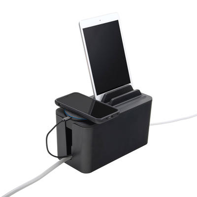 Bluelounge CableBox Mini Station noir