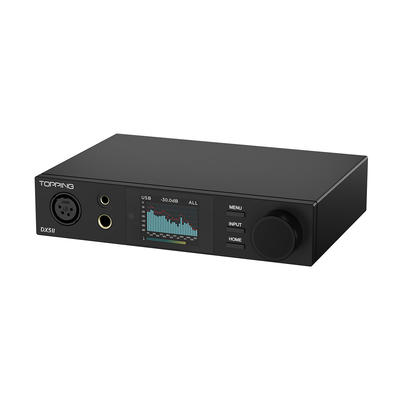 Topping DX5 II Schwarz Desktop DAC und Kopfhörer-Verstärker