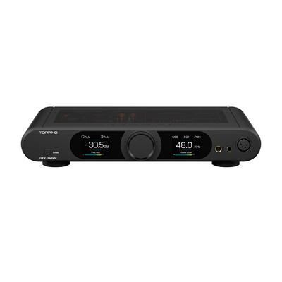 Topping DX9 Discrete Schwarz Desktop DAC und Kopfhörer-Verstärker