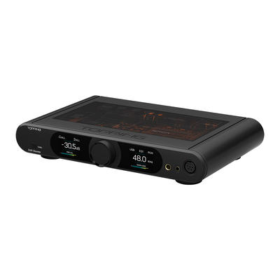 Topping DX9 Discrete Schwarz Desktop DAC und Kopfhörer-Verstärker
