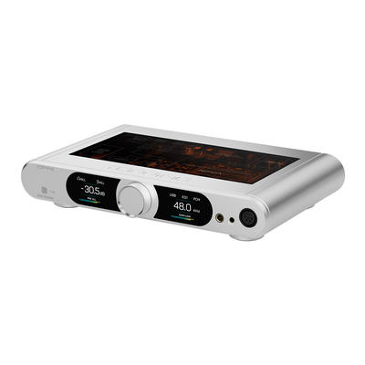 Topping DX9 Discrete Silber Desktop DAC und Kopfhörer-Verstärker
