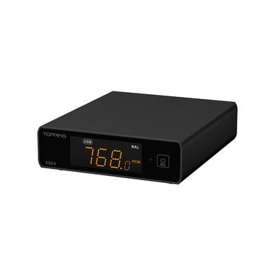 Topping E50 II Schwarz Desktop DAC
