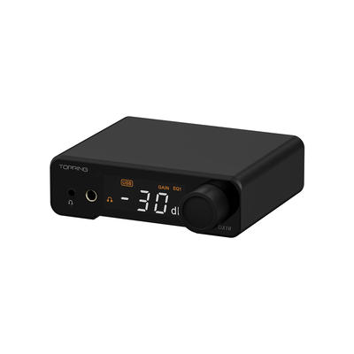 Topping DX1 II Schwarz Desktop DAC und Kopfhörer-Verstärker