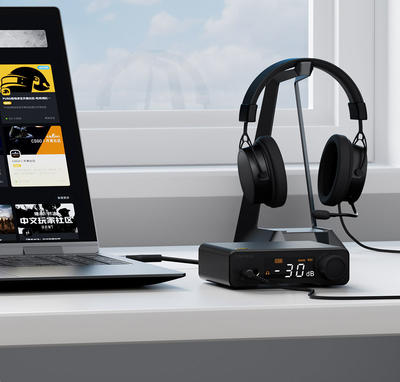 Topping DX1 II Schwarz Desktop DAC und Kopfhörer-Verstärker