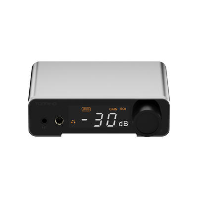 Topping DX1 II Silber Desktop DAC und Kopfhörer-Verstärker