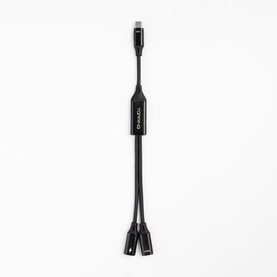 Topping TC-OTG-Y20 USB-C Daten/Strom-Splitter-Kabel (Länge 22cm)