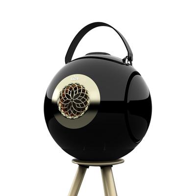 UB+ dB1 Doublebass Noir/Or Enceinte Bluetooth avec pied en aluminium Or