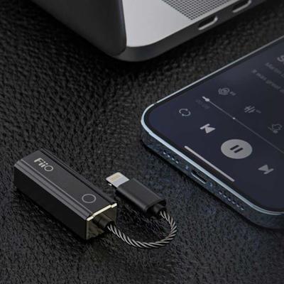 FiiO KA2 Lightning Schwarz Portabler DAC/Verstärker