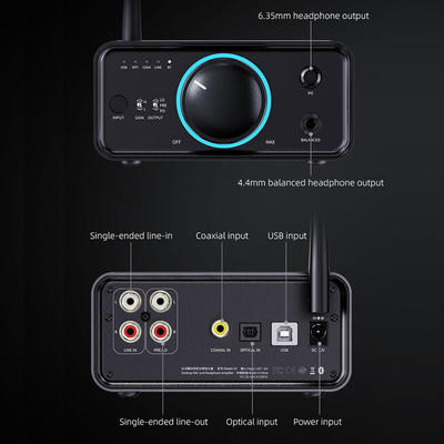 FiiO K7 BT Desktop DAC und Kopfhörer-Verstärker mit Bluetooth