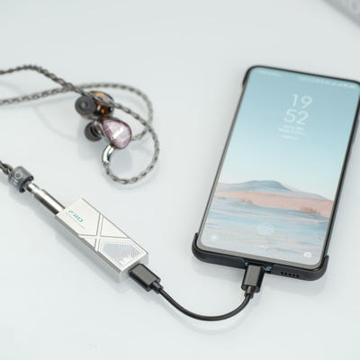 FiiO KA13 Silber Kopfhörerverstärker/DAC portabel/stationär