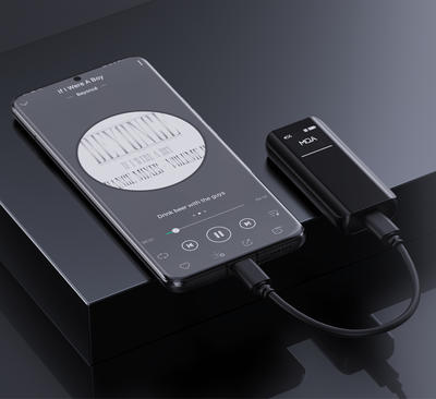 FiiO BTR15 Schwarz Portabler DAC/Kopfhörerverstärker mit Bluetooth