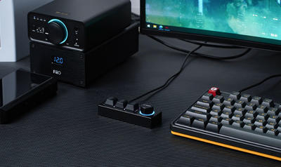FiiO KB1K Schwarz Tastatur zur Musiksteuerung