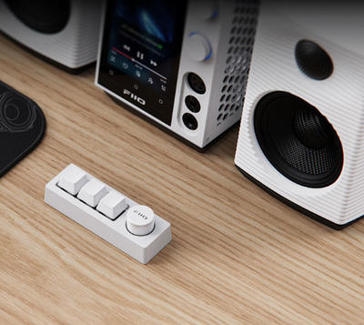 FiiO KB1K Weiss Tastatur zur Musiksteuerung