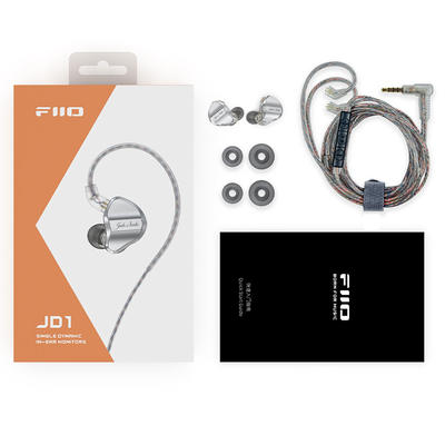 FiiO JD1 argent Ecouteurs intra-auriculaires