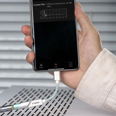 FiiO KA11 USB-C Silber Portabler DAC/Verstärker