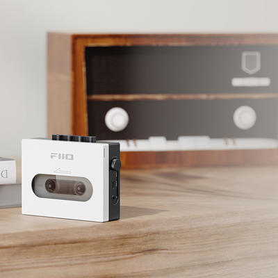 FiiO CP13 Weiss/Schwarz Kassettenspieler