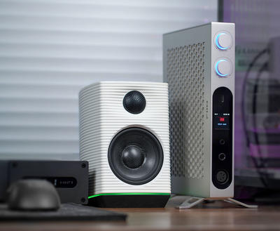 FiiO K19 Silber Desktop DAC und Kopfhörer-Verstärker