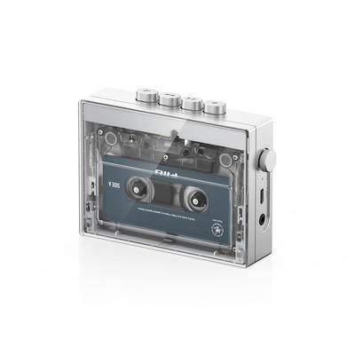 FiiO CP13 Transparent/Silber Kassettenspieler