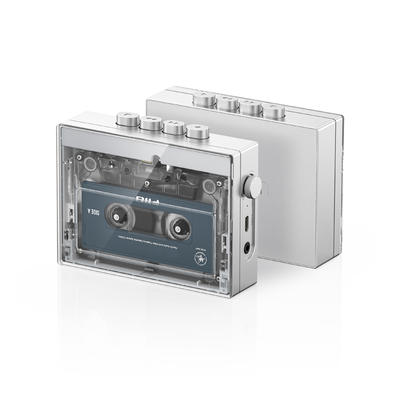 FiiO CP13 Transparent/Silber Kassettenspieler