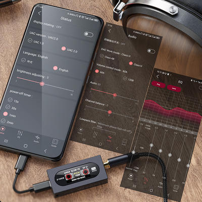 FiiO KA15 Schwarz Portabler DAC/Verstärker