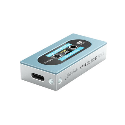 FiiO KA15 Bleu clair/Argent DAC et amplificateur de casque superportable