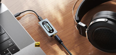 FiiO KA15 Bleu clair/Argent DAC et amplificateur de casque superportable
