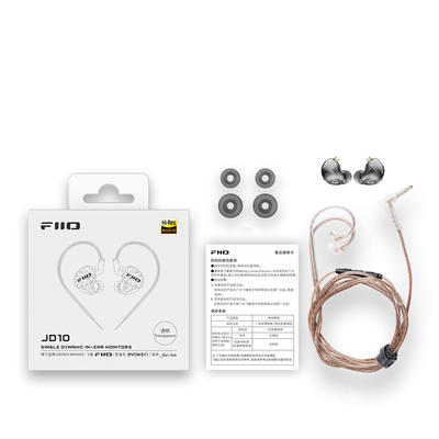 FiiO JD10 Transparent/Schwarz In-Ear Ohrhörer