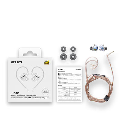 FiiO JD10 Transparent In-Ear Ohrhörer