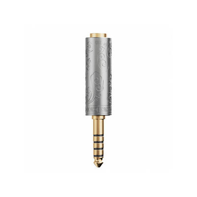 FiiO IMP-4.4GS 33 Ohm Impedanzadapter Silber mit 4.4mm Buchse/Stecker
