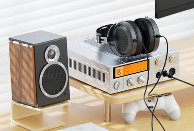 FiiO K17 Silber Desktop DAC und Kopfhörer-Verstärker