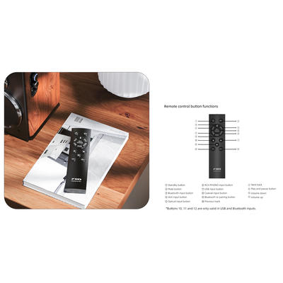 FiiO SA1 Schwarz/Holz Aktiv-Lautsprecher (1 Paar)
