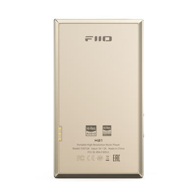 FiiO M21 Titane-Or Lecteur portable Hi-Res