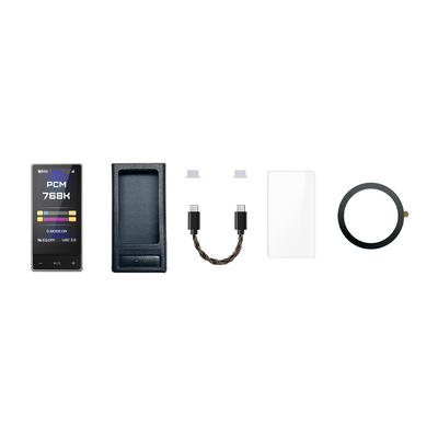 FiiO QX13 Titanium-Gold Portabler DAC/Kopfhörerverstärker