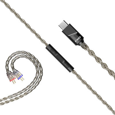 FiiO LS-TC2 Câble d'écouteurs avec fiche USB-C (2 broches)