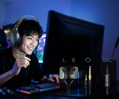 FiiO JT3 Schwarz Dynamischer Kopfhörer