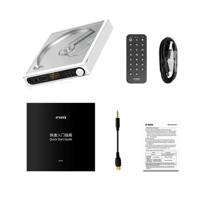 FiiO DM15 R2R Blanc Lecteur CD portable avec Bluetooth