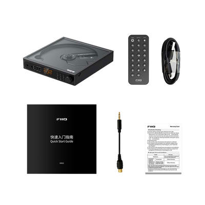 FiiO DM15 R2R Noir Lecteur CD portable avec Bluetooth