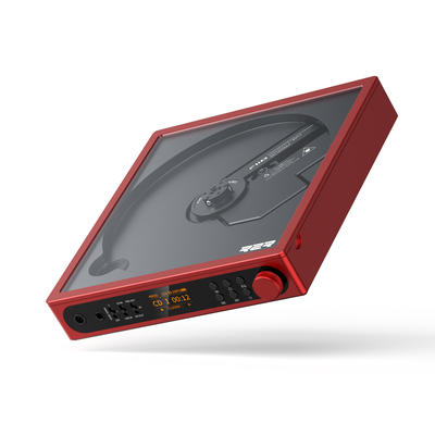 FiiO DM15 R2R Rouge Lecteur CD portable avec Bluetooth
