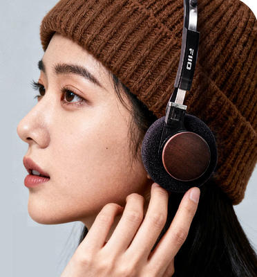 FiiO EH11 Bluetooth On-Ear Kopfhörer Schwarz Transparent