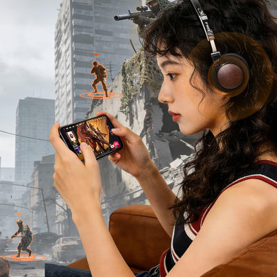 FiiO EH11 Bluetooth On-Ear Kopfhörer Schwarz Transparent